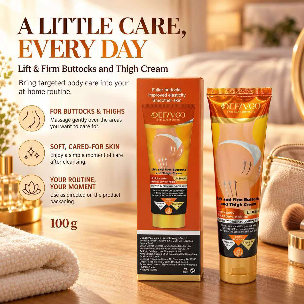 Lift & Firm Buttocks & Thigh Cream
