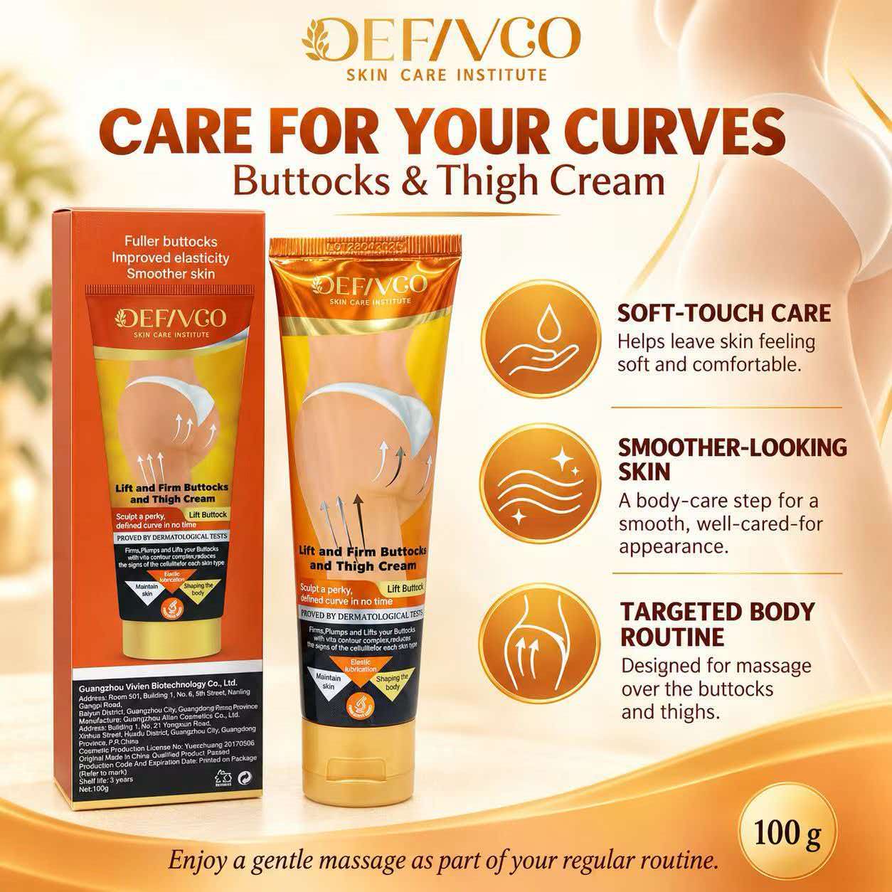 Lift & Firm Buttocks & Thigh Cream