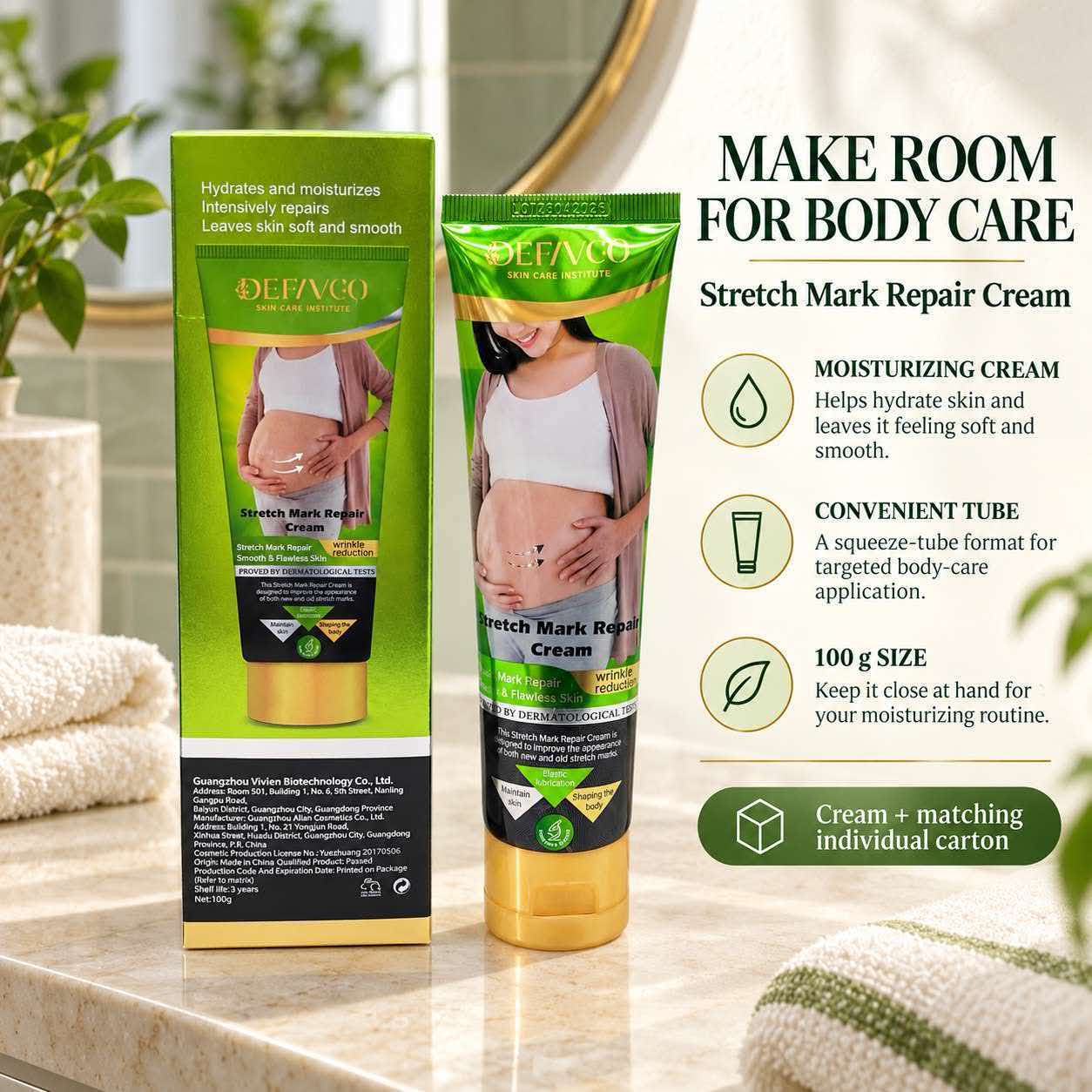 Stretch Mark Repair Cream