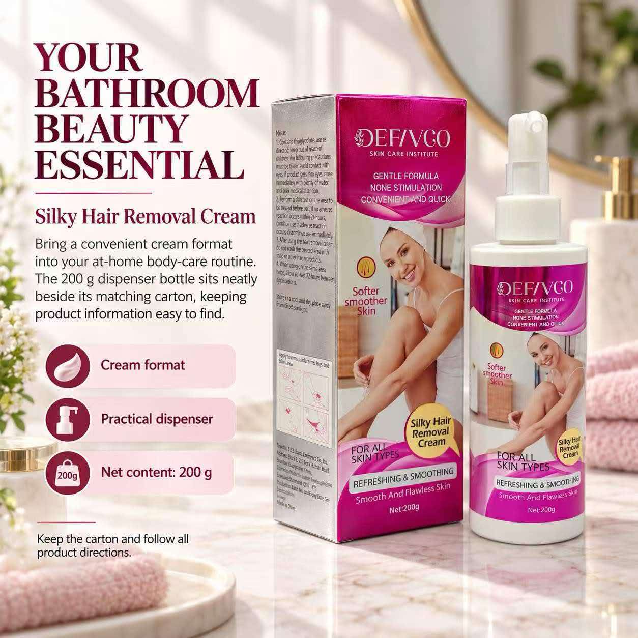 Silky Hair Removal Cream