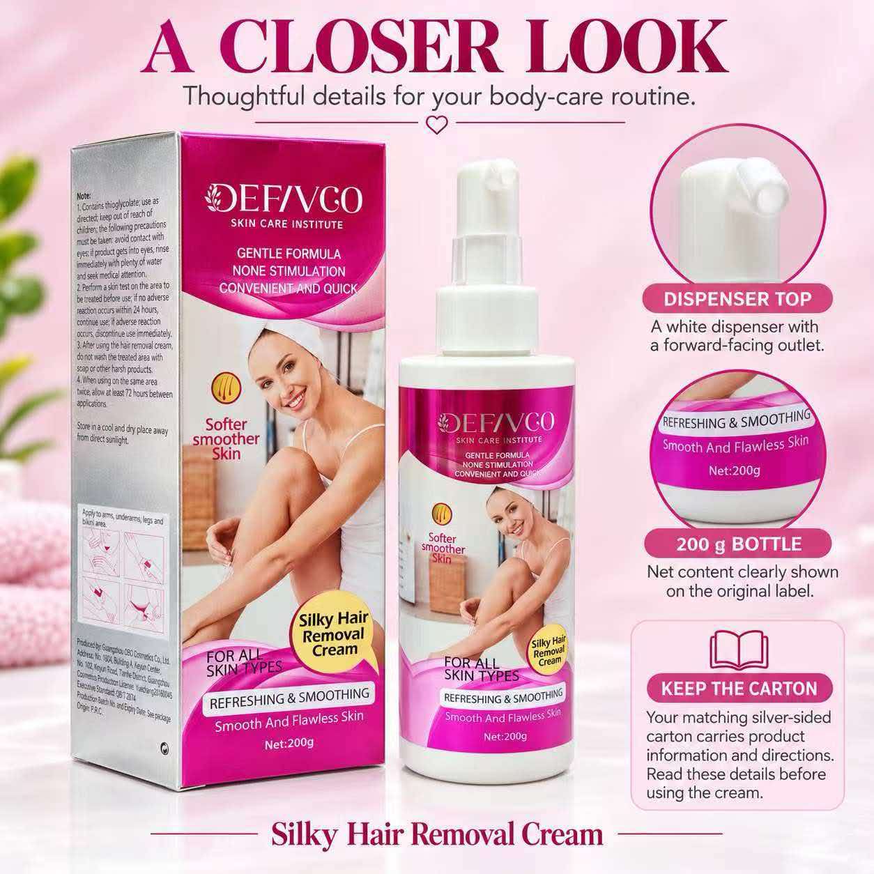 Silky Hair Removal Cream