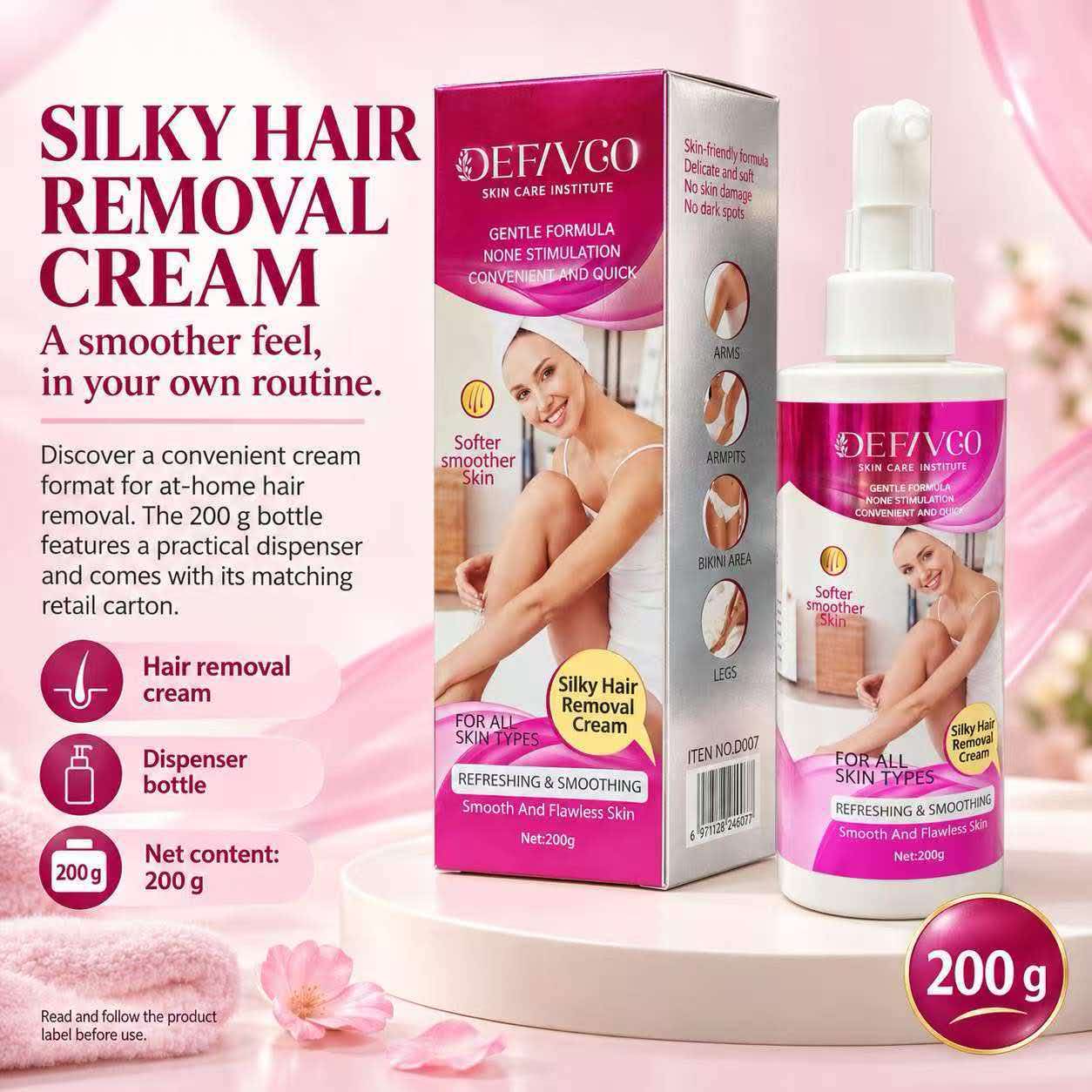 Silky Hair Removal Cream