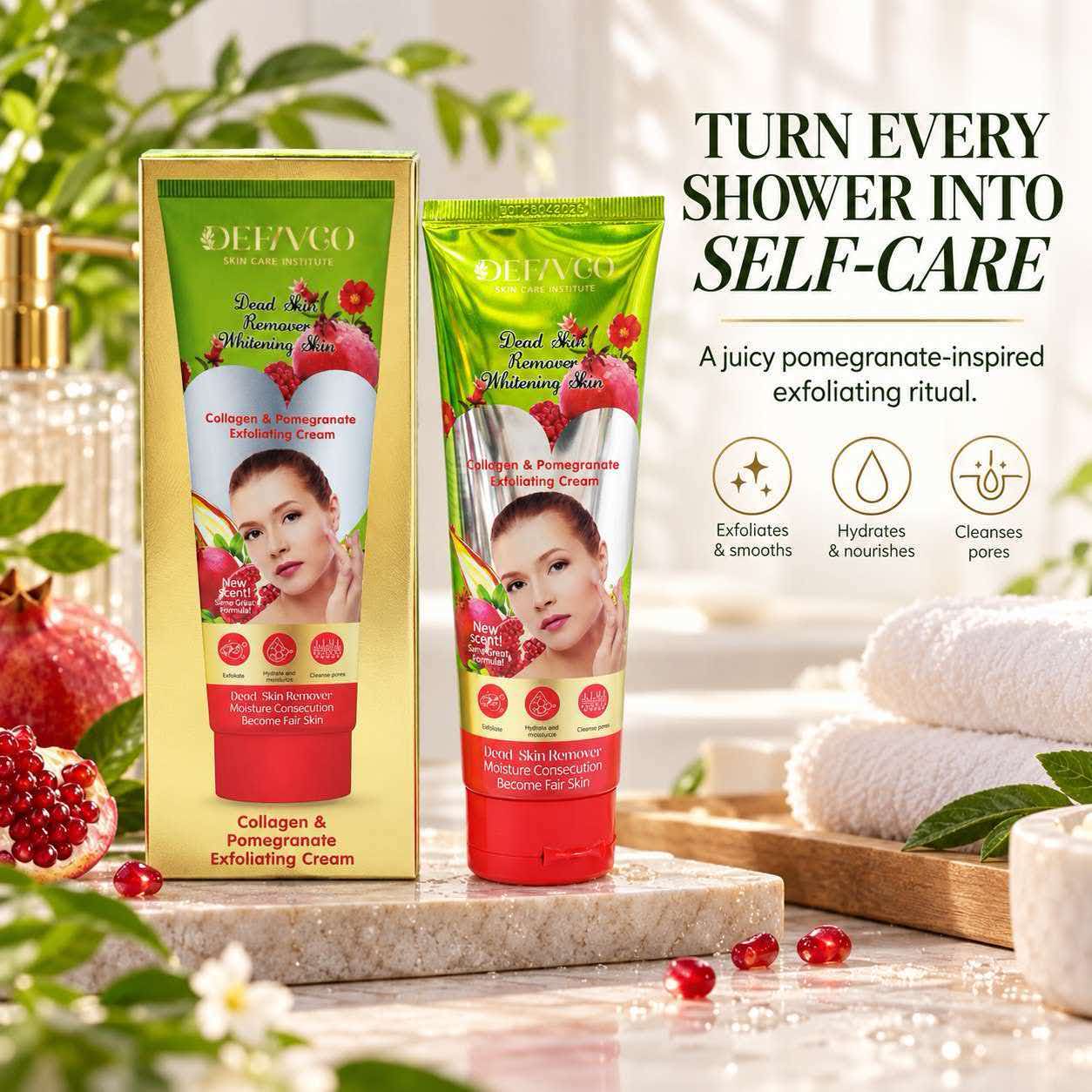 Collagen & Pomegranate Exfoliating Gel