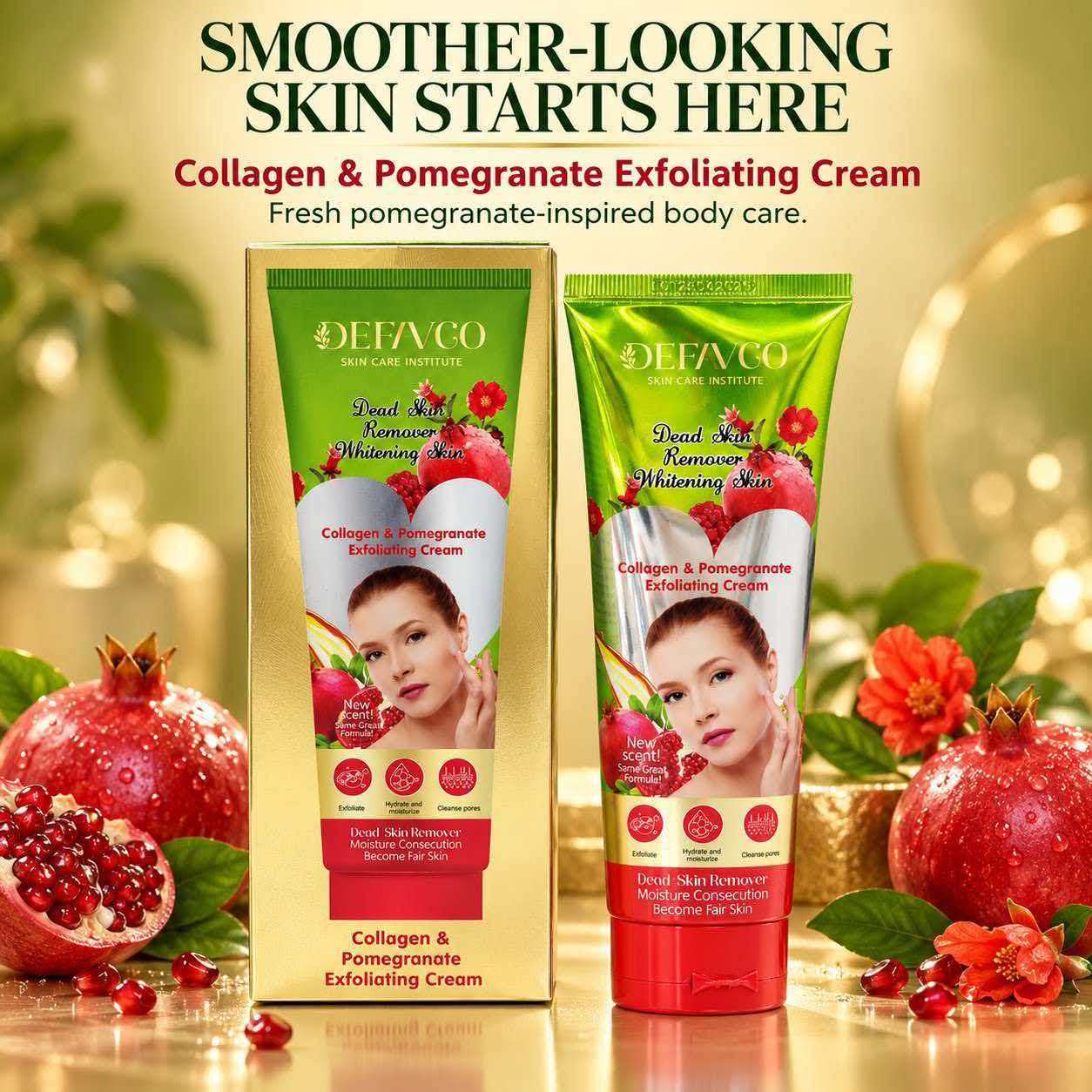 Collagen & Pomegranate Exfoliating Gel