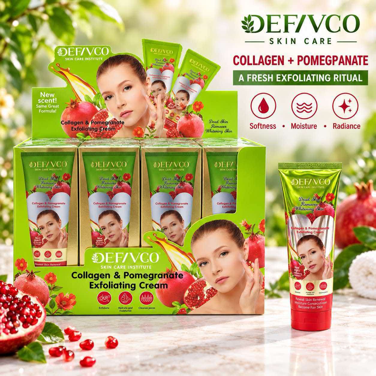 Collagen & Pomegranate Exfoliating Gel