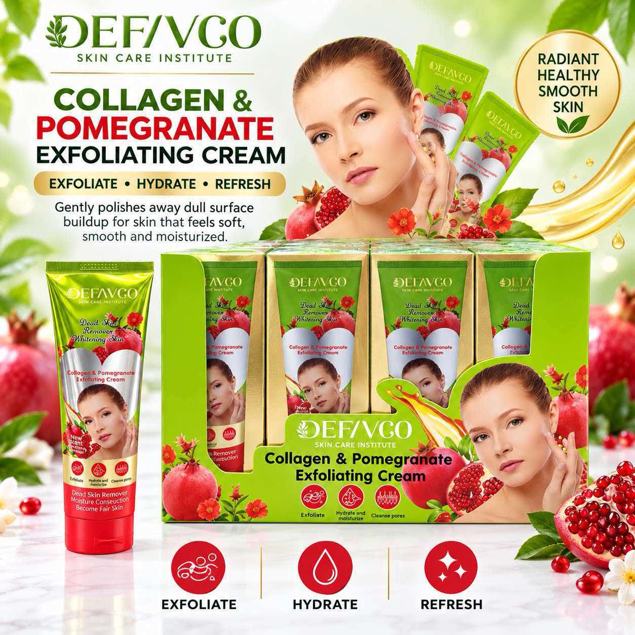 Collagen & Pomegranate Exfoliating Gel